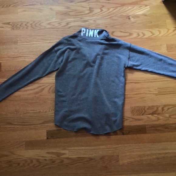 Pink quarter zip pullover - Picture 2 of 2